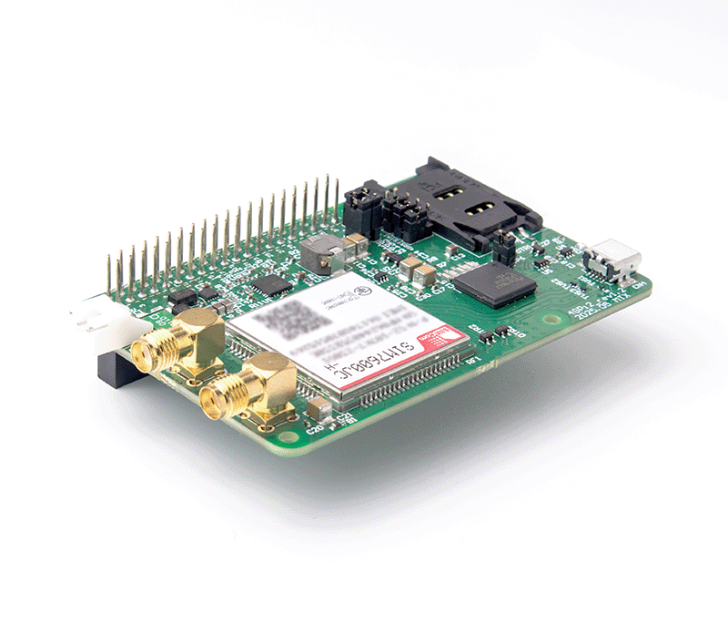 通信モジュール　raspberrypi LTE 通信モジュール　4GPi バルク販売】ラズベリーパイ用4G（LTE）通信モジュール「4GPi
