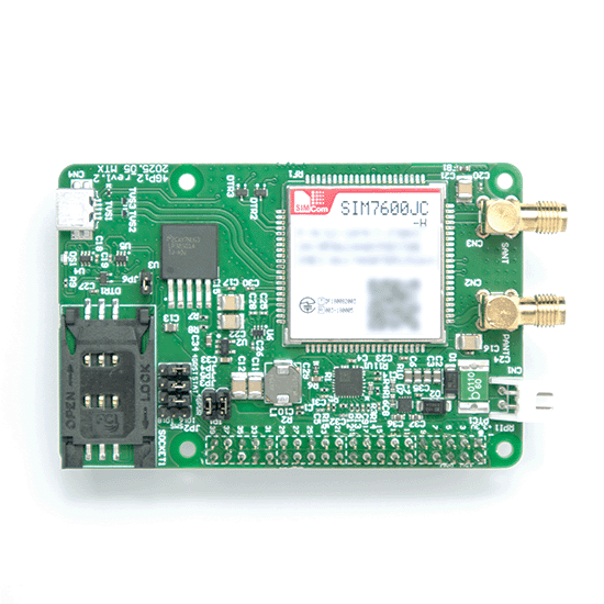 4G（ LTE ）通信モジュール「4GPi」| ラズパイ用HAT