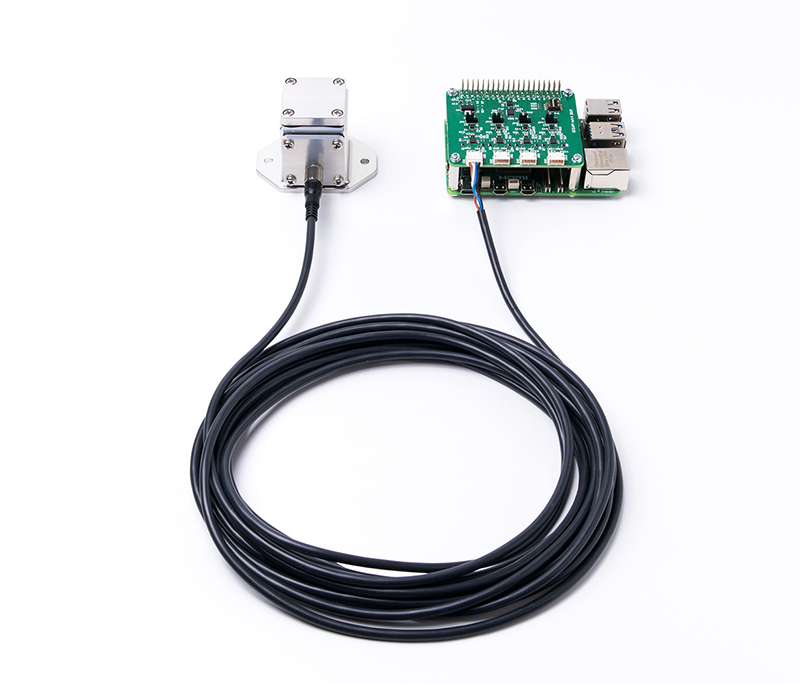 ラズパイ対応センサシリーズ - センサ用4chインターフェース基板