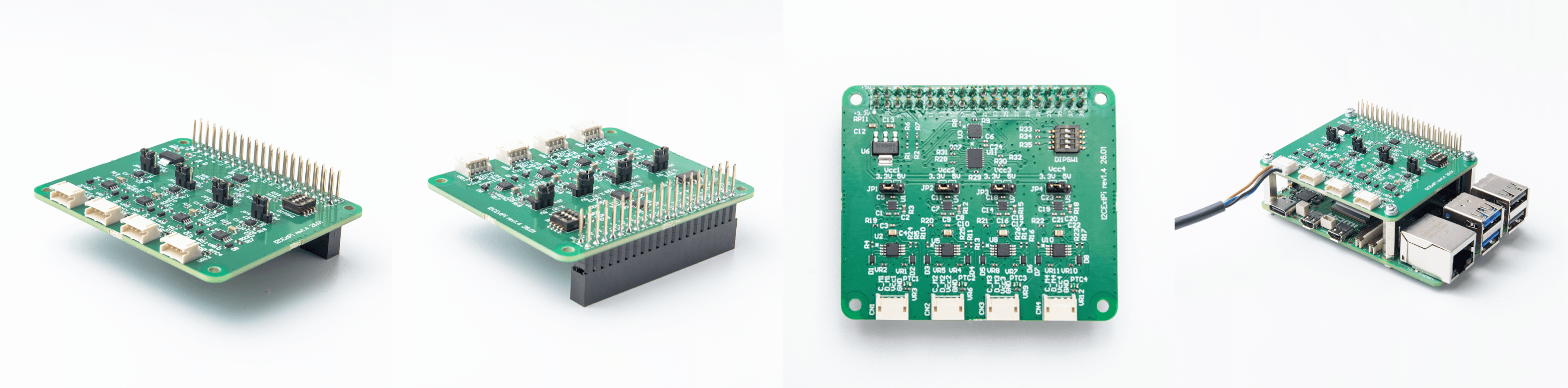 ラズパイ対応センサシリーズ - ラズパイ各種計測業務用途