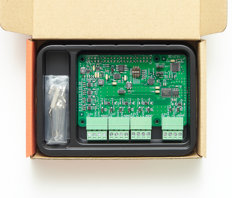 ADPi - ラズベリーパイ用高精度 A/D 変換モジュール - ラズパイアナログ計測用途